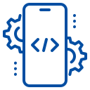 Custom Mobile App Development Icon