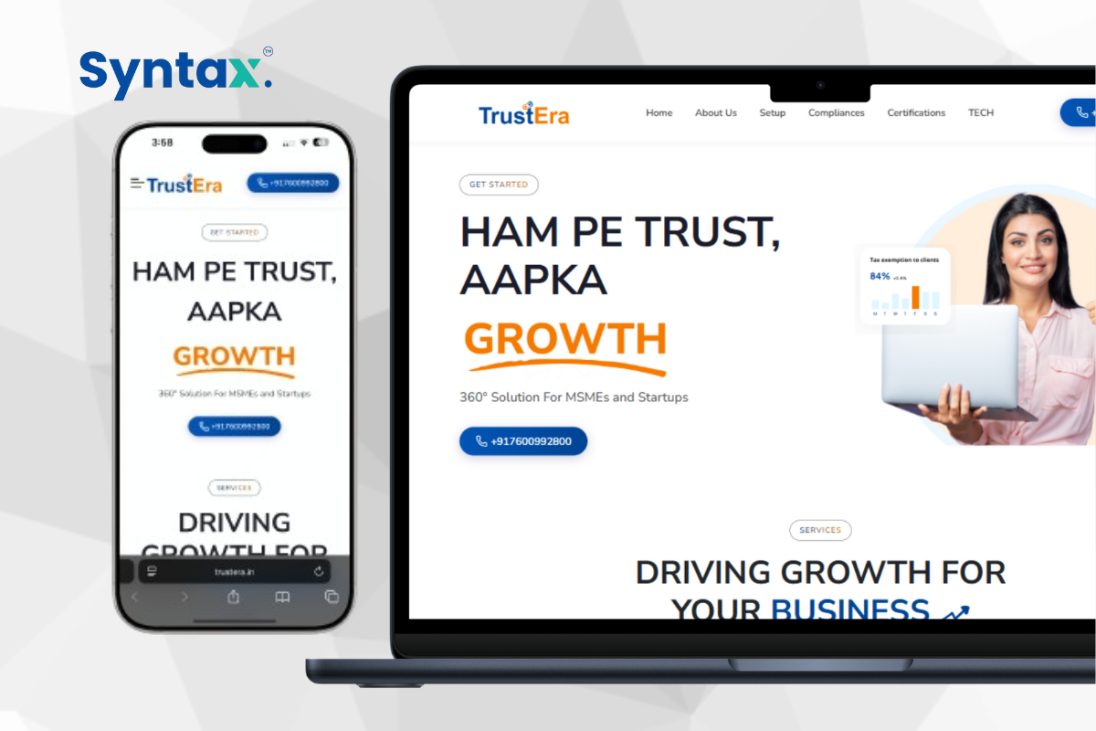 TrustEra – Business Registration, Compliance & Tech Solutions Platform