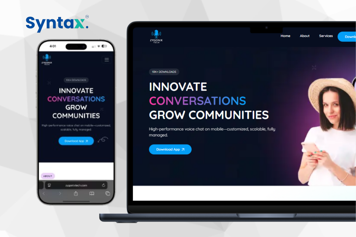 Zygonix Tech – Voice Chat & App Freelance Platform