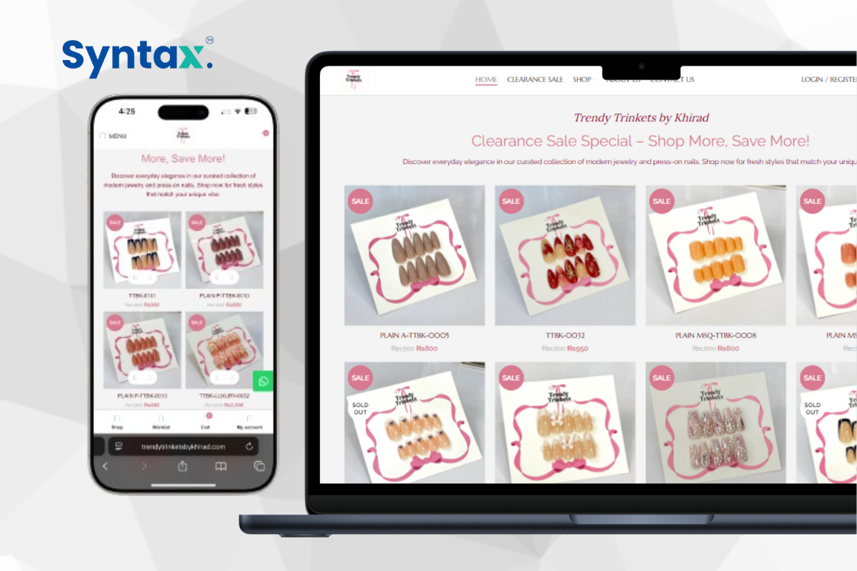 Trendy Trinkets by Khirad – Handcrafted Accessories Shop