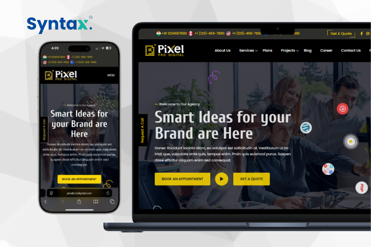 Pixel Pro Digital – Full-Service Digital Solutions Platform